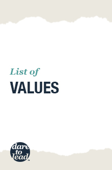 List of values